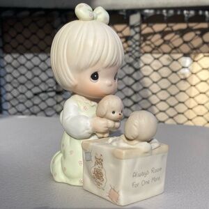 Precious Moments Always Room For One More New Puppy Dog Adoption Puppy Box 1988